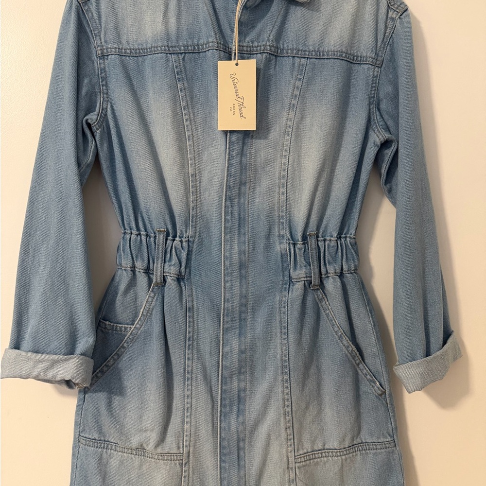 Universal Thread Light Blue Denim Shirtdress